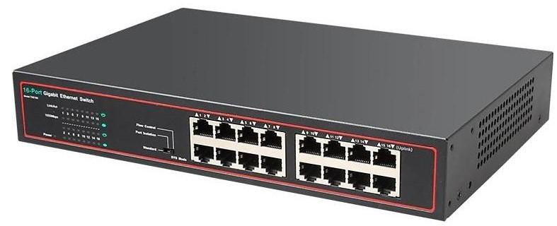 Other Desktop Components - SWITCH: 16 PORT 10/100/1000 NETWORKING