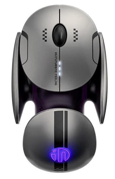 INPHIC X2, BLUETOOTH 5.0,TRI METAL GREY