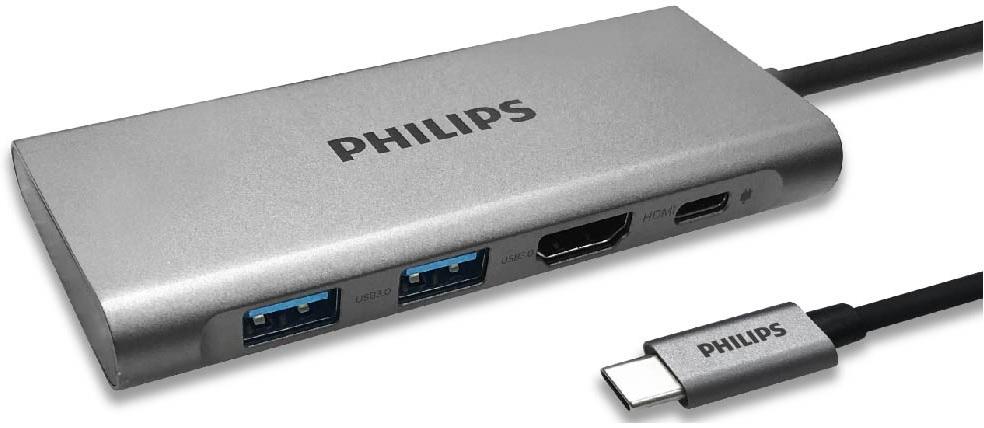 USB-C 4 PORT HUB 2 X U3.0 HDMI 4K TYPE-C