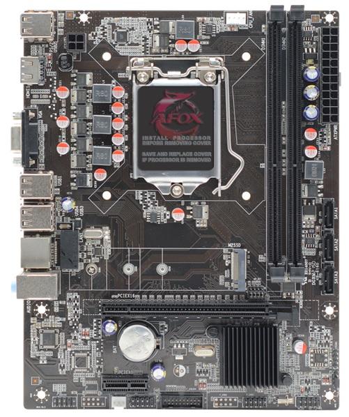 AFOX MB INTEL LGA1155, H61,DDR3, MATX