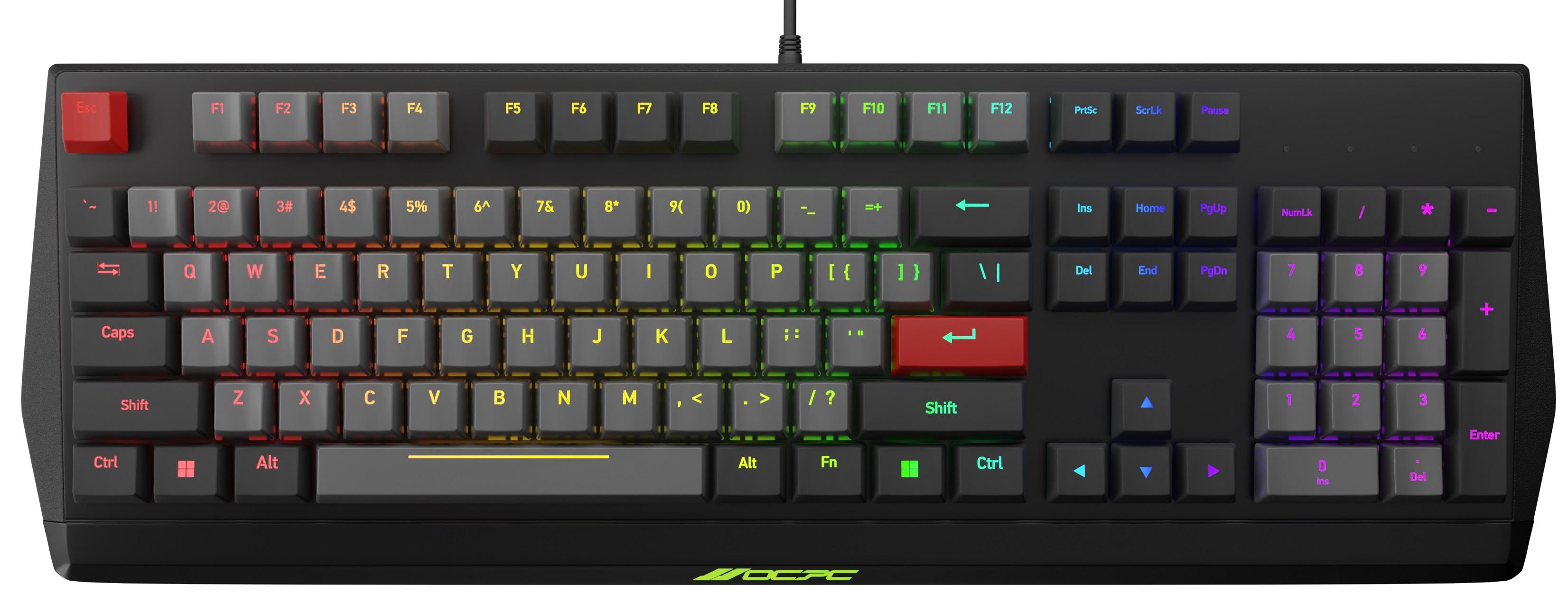 Other Desktop Components OcpcGaming Ocpc Gaming Keyboard Kr1 Black