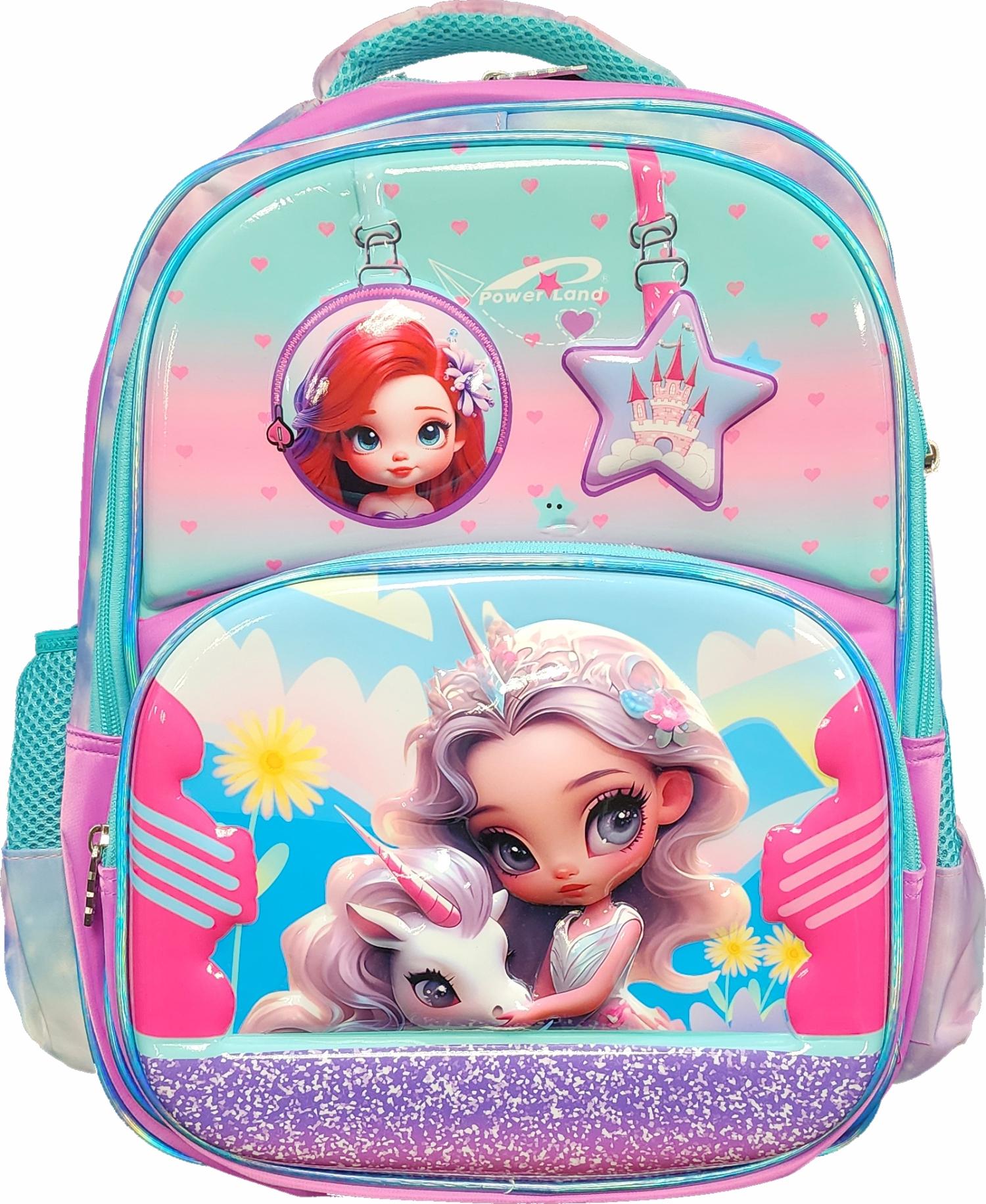 16" 3D UNICORN KIDS BACKPACK