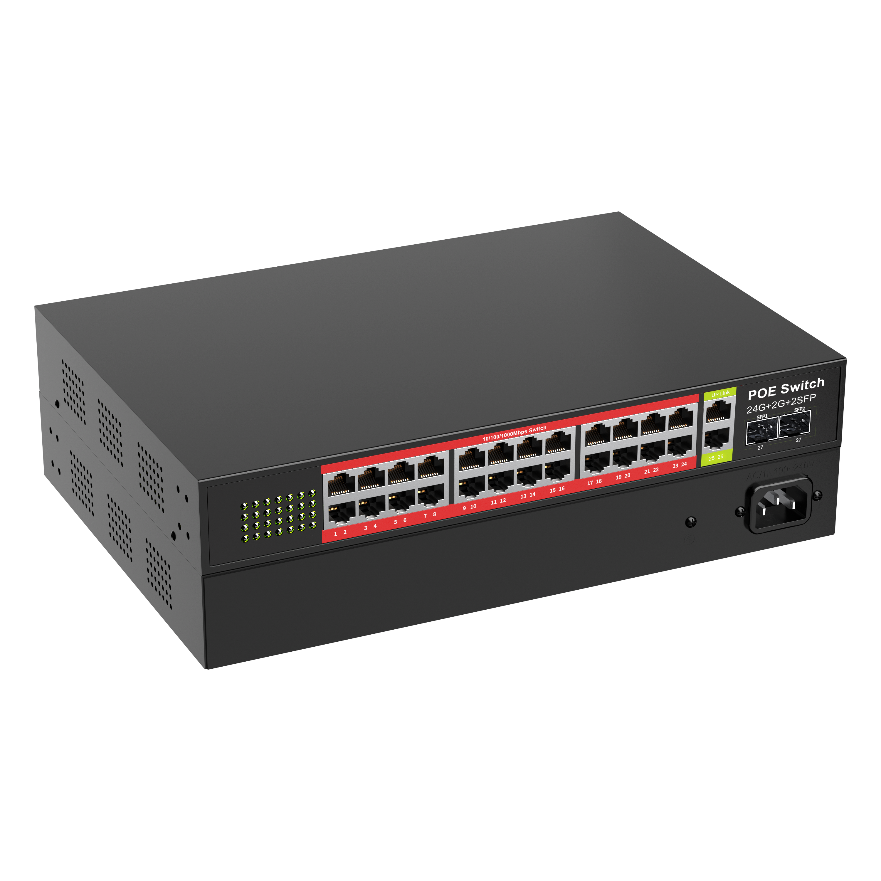 24+2 GIGABIT POE SWITCH