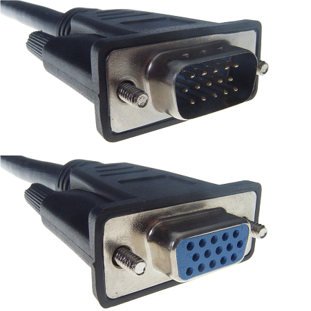 VGA EXTENSION CABLE M-F 10 MTR